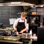 Chef in kitchen