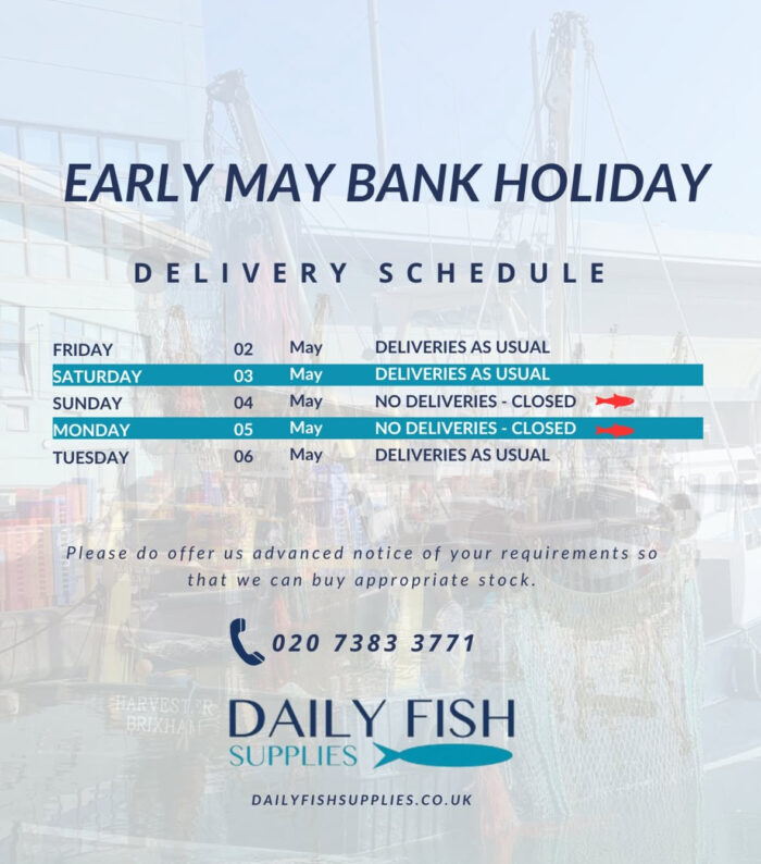 May bank holiday schedule